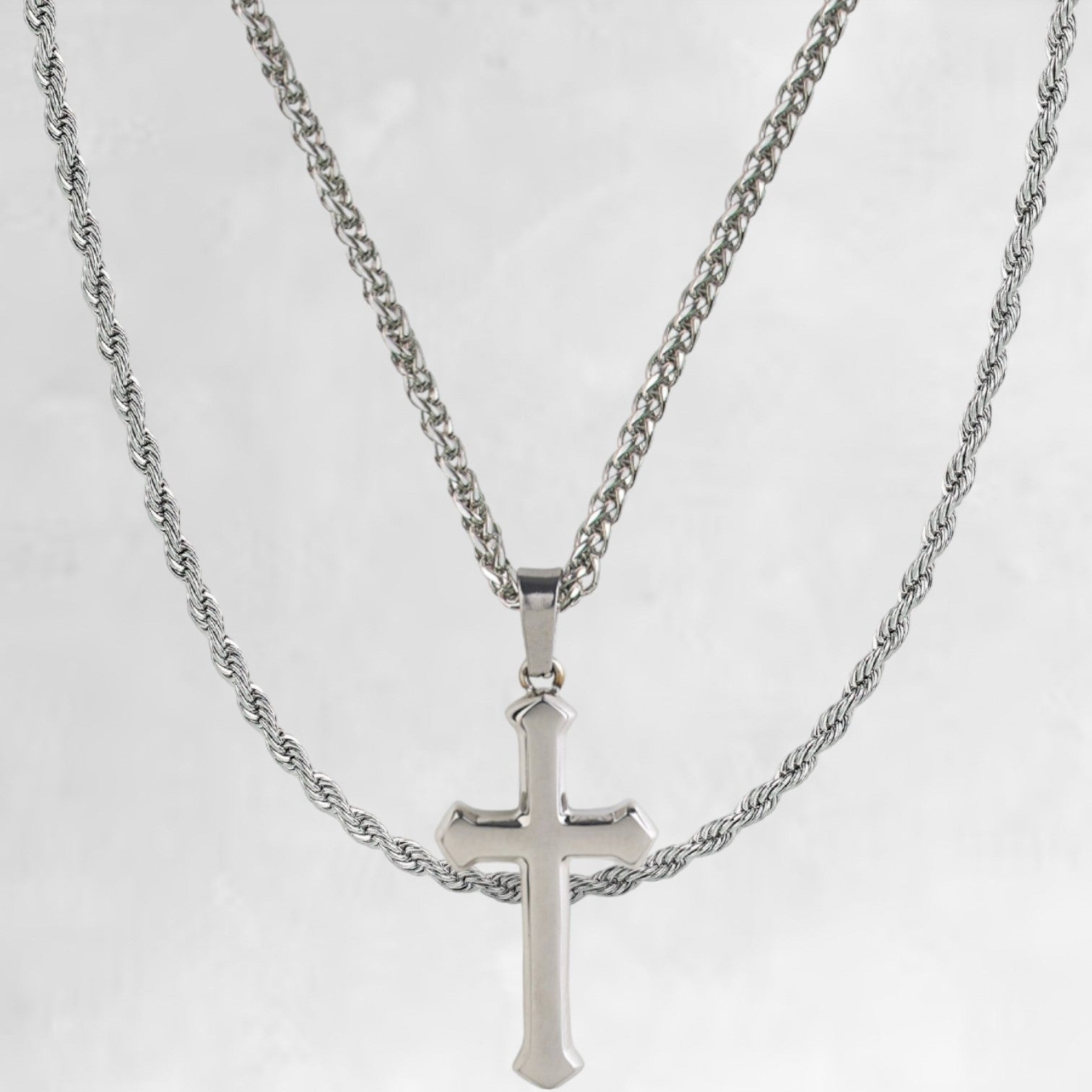 GENESIS AND MARTEL (SILVER) - Forge & FoundryNecklaceForge & Foundry