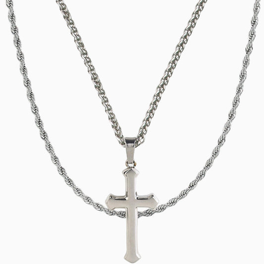 GENESIS AND MARTEL (SILVER) - Forge & FoundryNecklaceForge & Foundry
