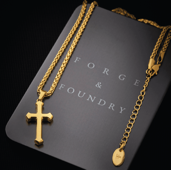 GENESIS [CROSS - GOLD] - Forge & FoundryPendantForge & Foundry