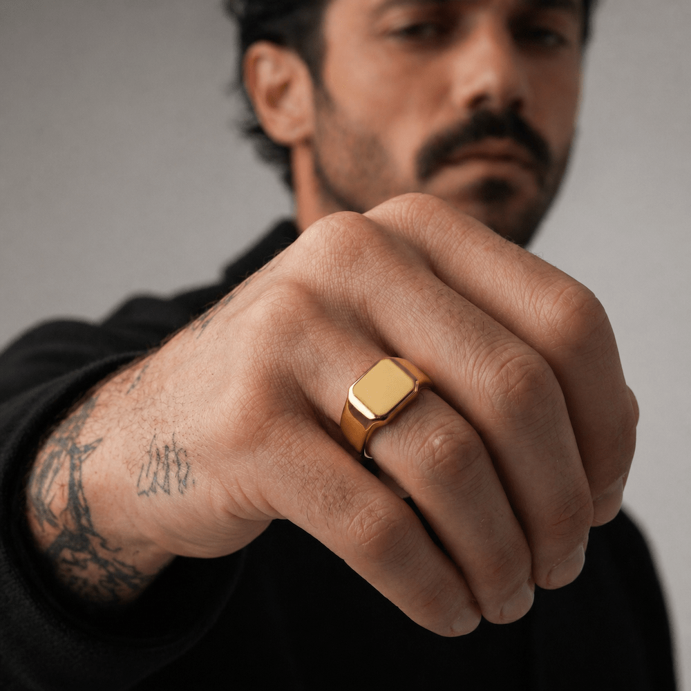 GOLD SIGNET RING - Forge & FoundryringForge & Foundry