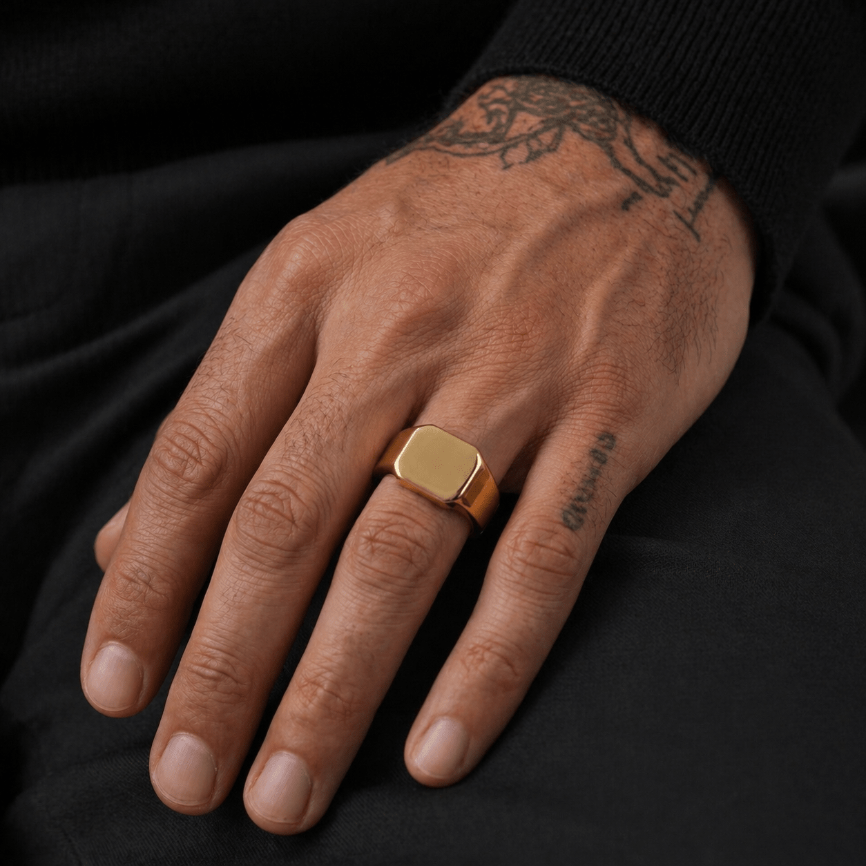 GOLD SIGNET RING - Forge & FoundryringForge & Foundry
