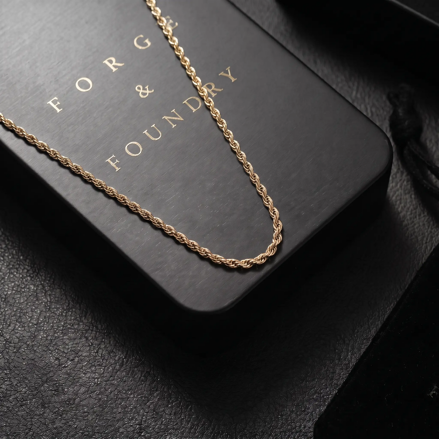 HATTON [MINIMALIST GOLD ROPE CHAIN]