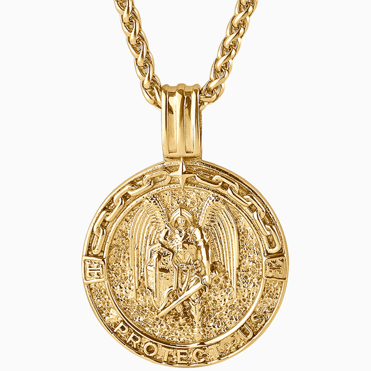 GUARDIAN [ST MICHAEL - GOLD] - Forge & FoundryPendantForge & Foundry