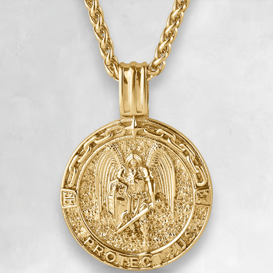 GUARDIAN [ST MICHAEL - GOLD] - Forge & FoundryPendantForge & Foundry