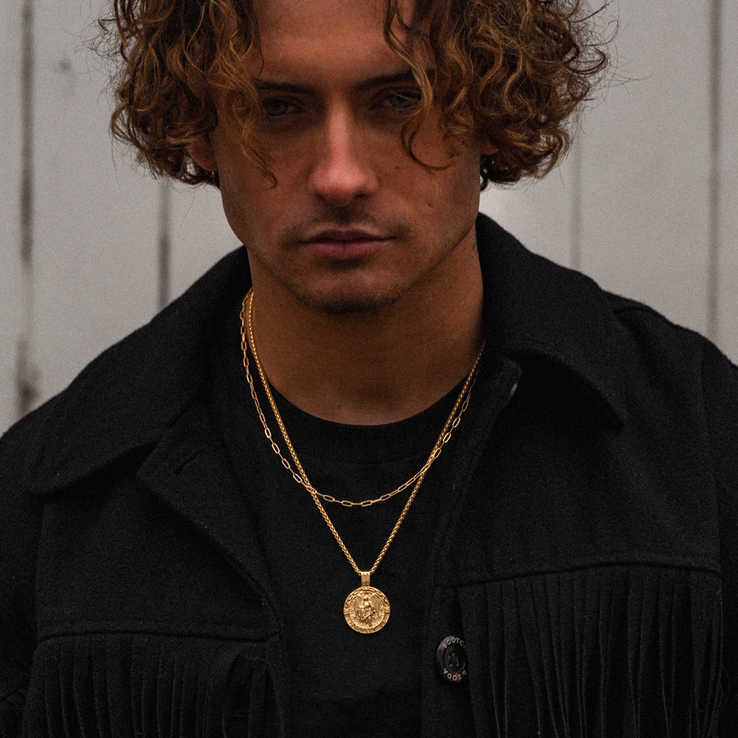 GUARDIAN [ST MICHAEL - GOLD] - Forge & FoundryPendantForge & Foundry