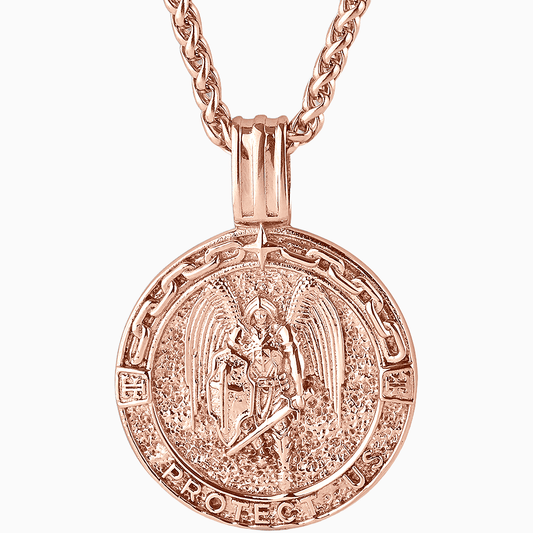 GUARDIAN [ST MICHAEL - ROSE GOLD] - Forge & FoundryPendantForge & Foundry