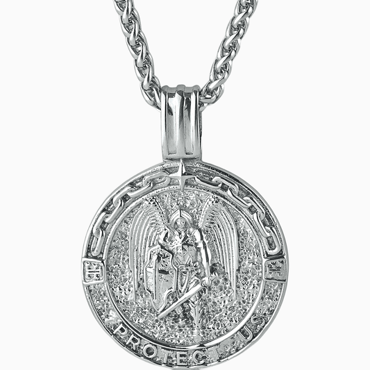 GUARDIAN [ST MICHAEL - SILVER] - Forge & FoundryPendantForge & Foundry