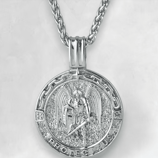 GUARDIAN [ST MICHAEL - SILVER] - Forge & FoundryPendantForge & Foundry
