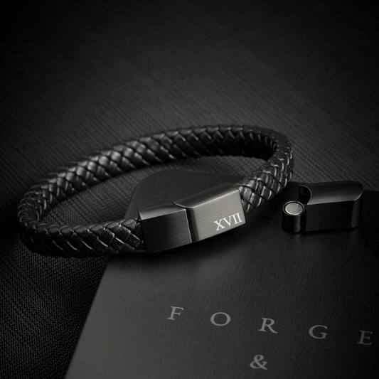 HANOVER [ADJUSTABLE LEATHER - PERSONALIZED] - Forge & FoundryLeatherForge & Foundry