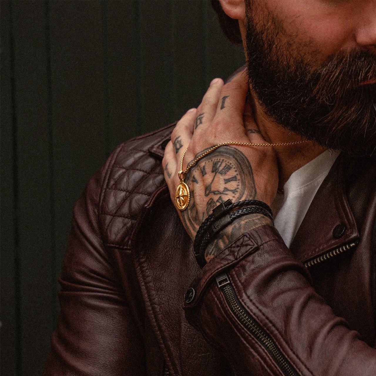 HANOVER [TWISTED LEATHER - ETCHED] - Forge & FoundryLeatherForge & Foundry