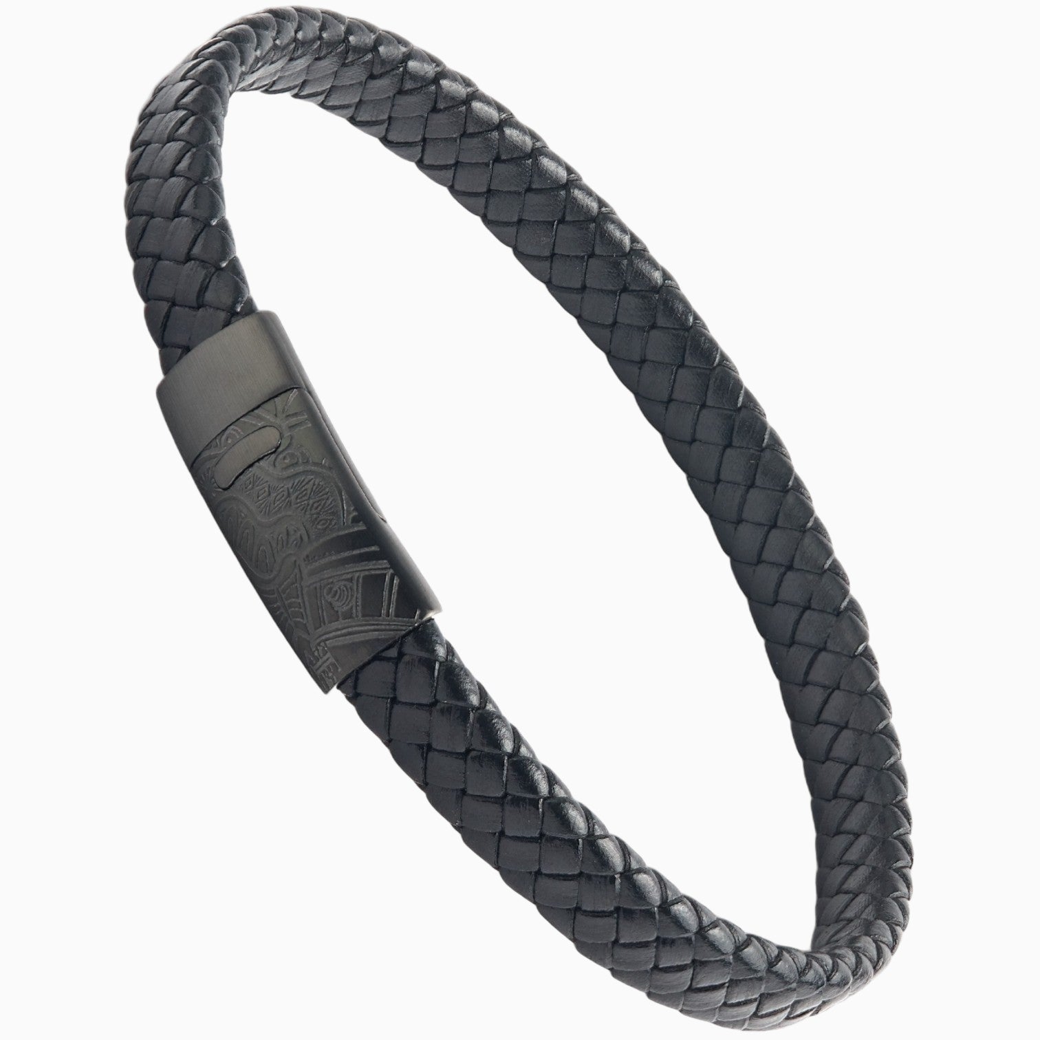 アクセサリー PRY Stannum Leather Bracelet 002 HANOVER [ARTISAN LEATHER BRACELET] – Forge & Foundry