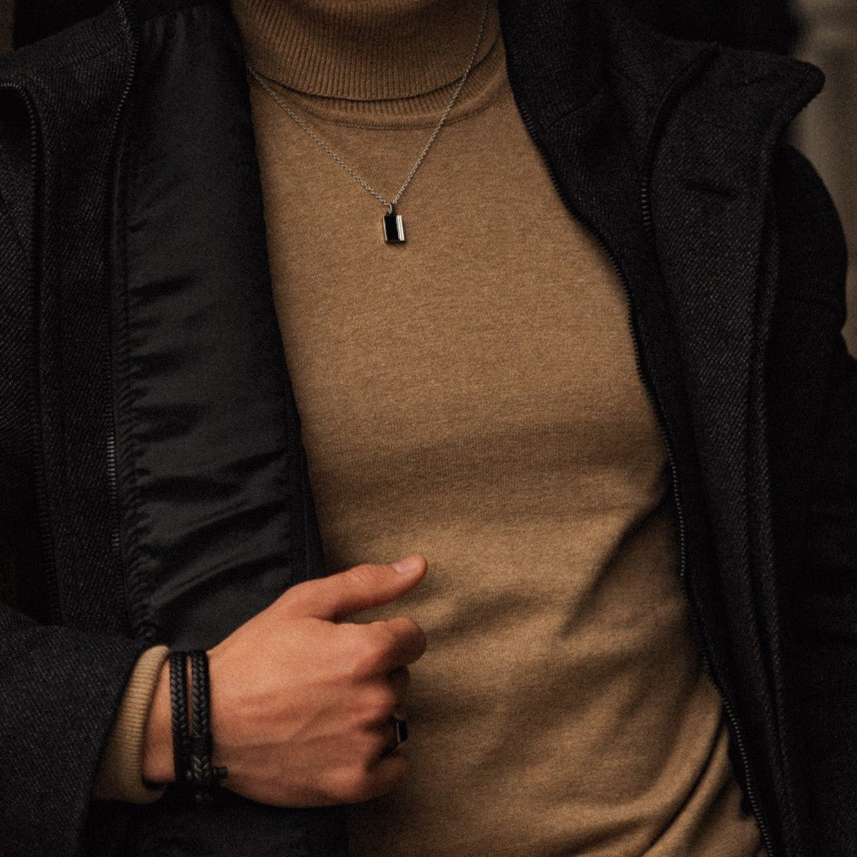 IMPERIUS [ONYX PENDANT - SILVER] - Forge & FoundryPendantForge & Foundry