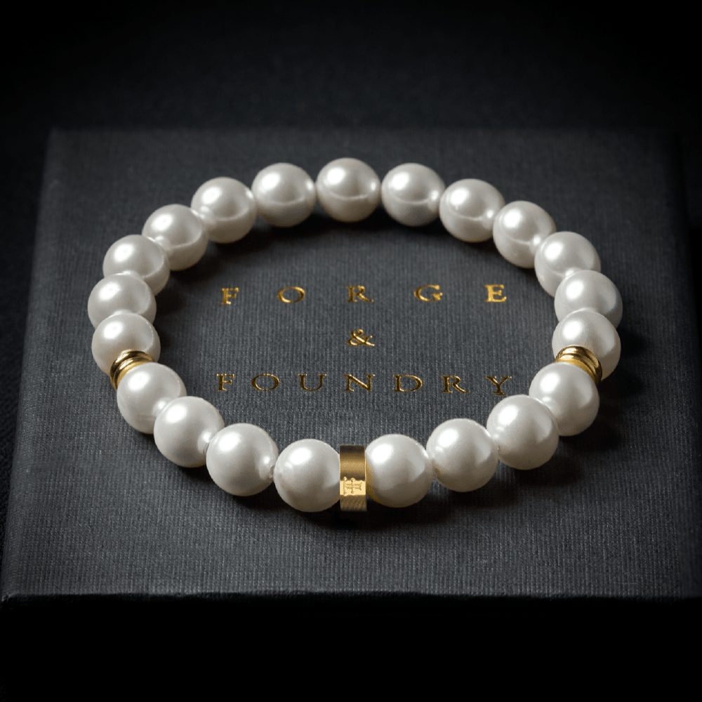 MARLOW [8MM PEARL - GOLD] - Forge & FoundryPearlForge & Foundry