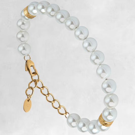 MARLOW [PEARL BRACELET - GOLD] - Forge & FoundryPearlForge & Foundry