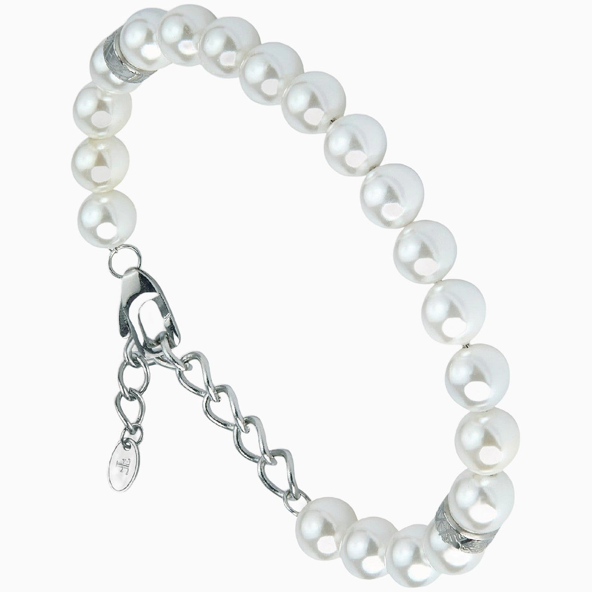 MARLOW [PEARL BRACELET - SILVER] - Forge & FoundryPearlForge & Foundry