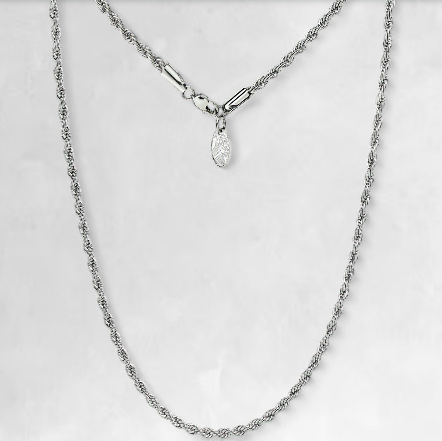 MARTEL [3MM ROPE - SILVER] - Forge & FoundryNecklaceForge & Foundry