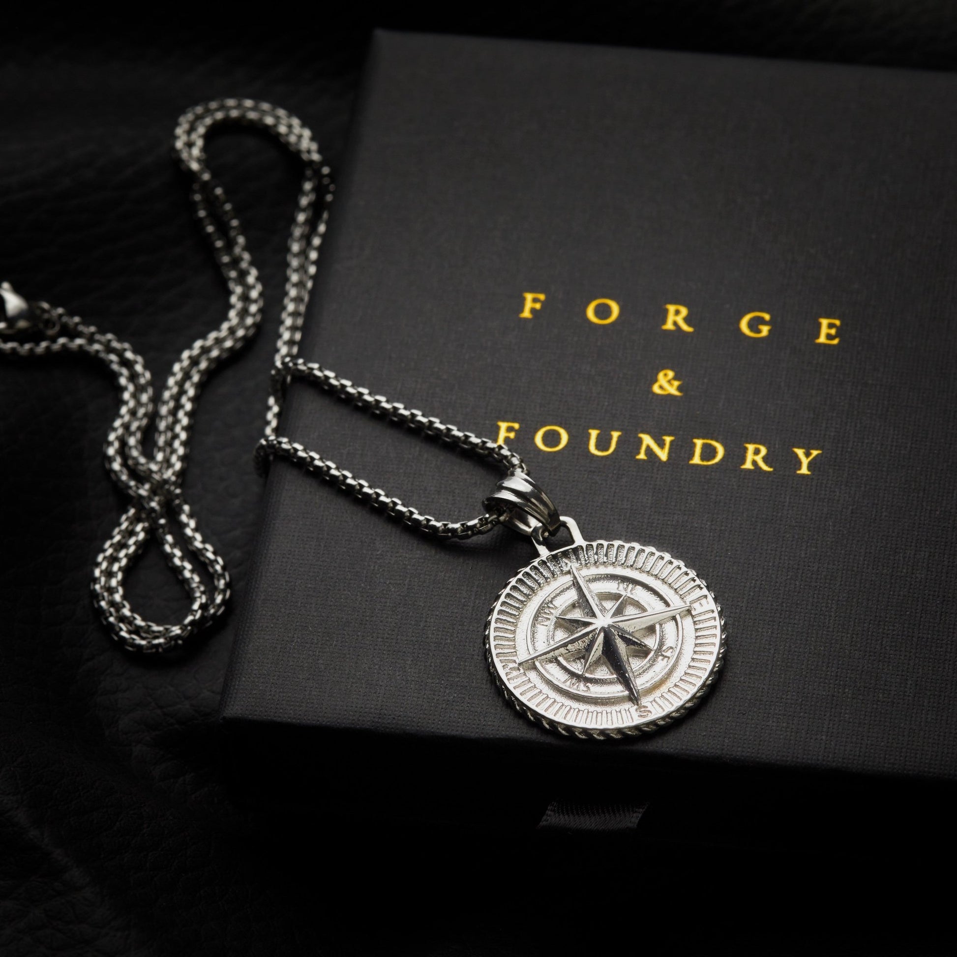 NAVIGATOR AND MARTEL (SILVER) - Forge & FoundryNecklaceForge & Foundry
