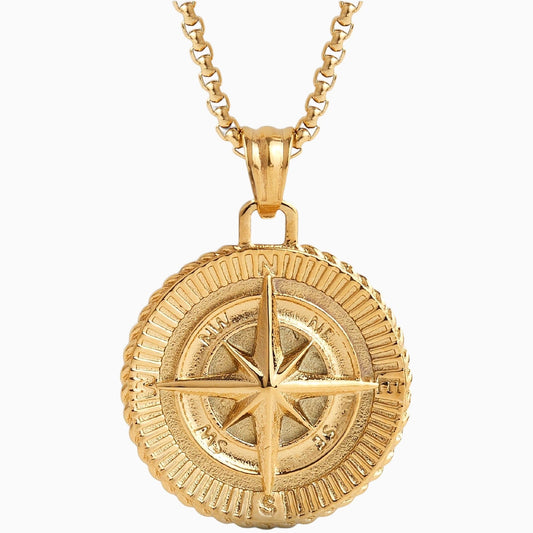 NAVIGATOR [COMPASS - GOLD] - Forge & FoundryPendantForge & Foundry
