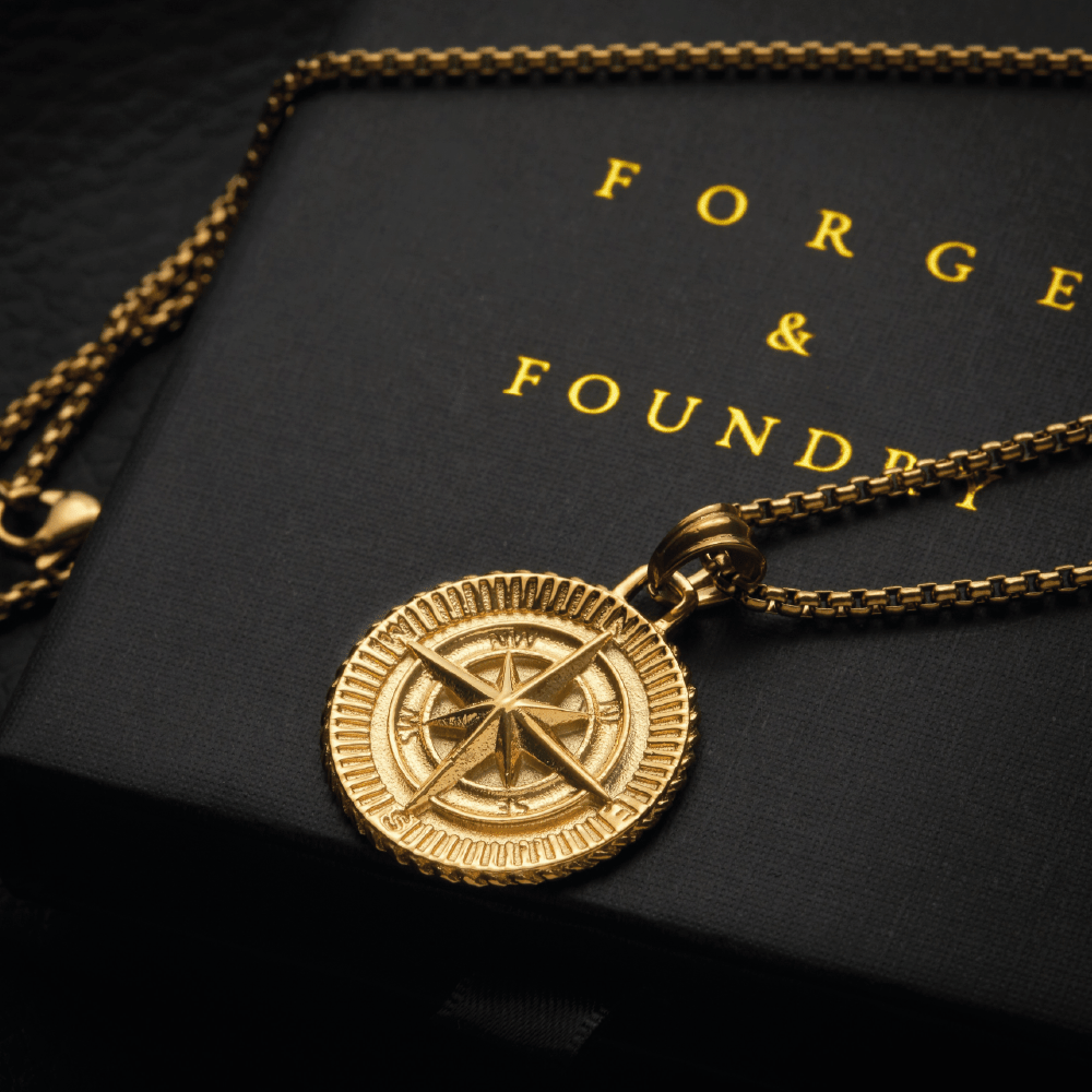 NAVIGATOR [COMPASS - GOLD] - Forge & FoundryPendantForge & Foundry