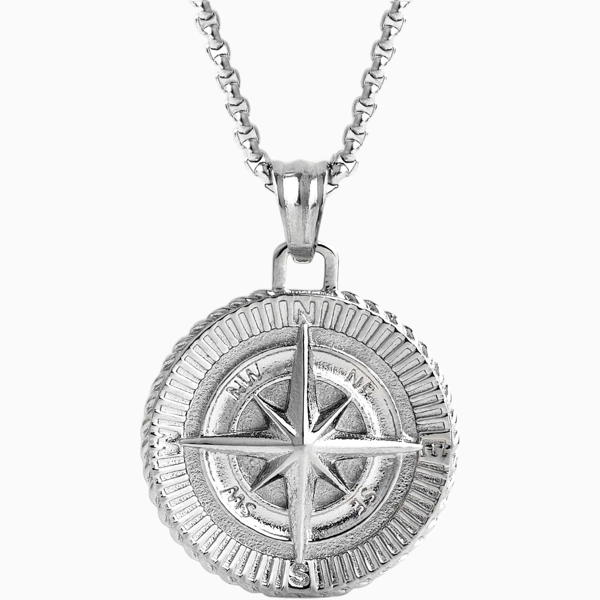 NAVIGATOR [COMPASS - SILVER] - Forge & FoundryPendantForge & Foundry