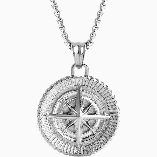 NAVIGATOR [COMPASS - SILVER] - Forge & FoundryPendantForge & Foundry