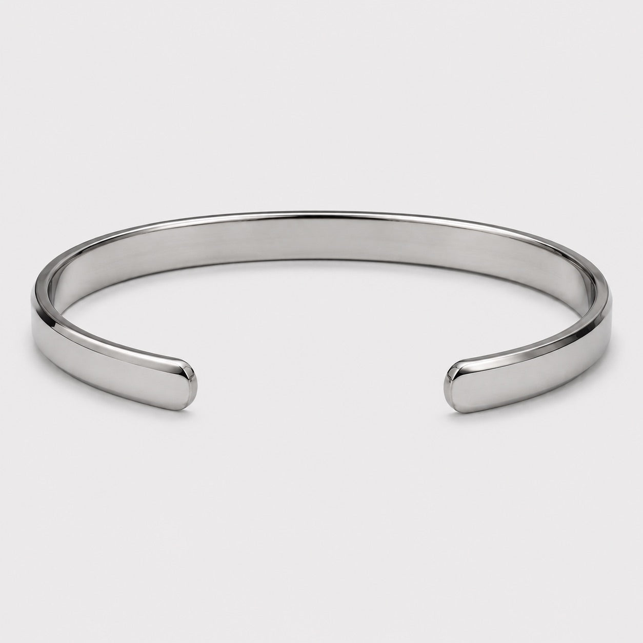 Personalised men's engraved titanium cuff bracelet - Ravick by Forge & Foundry, view 5