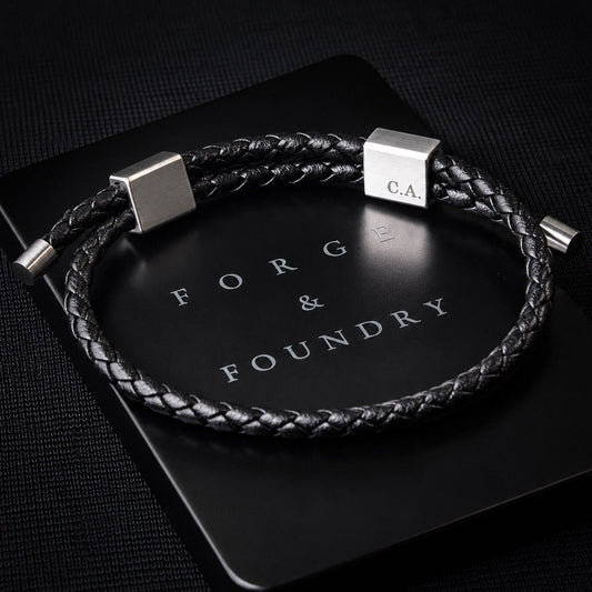 PERSONALIZED DRAPERS BRACELET - Forge & FoundryLeatherForge & Foundry