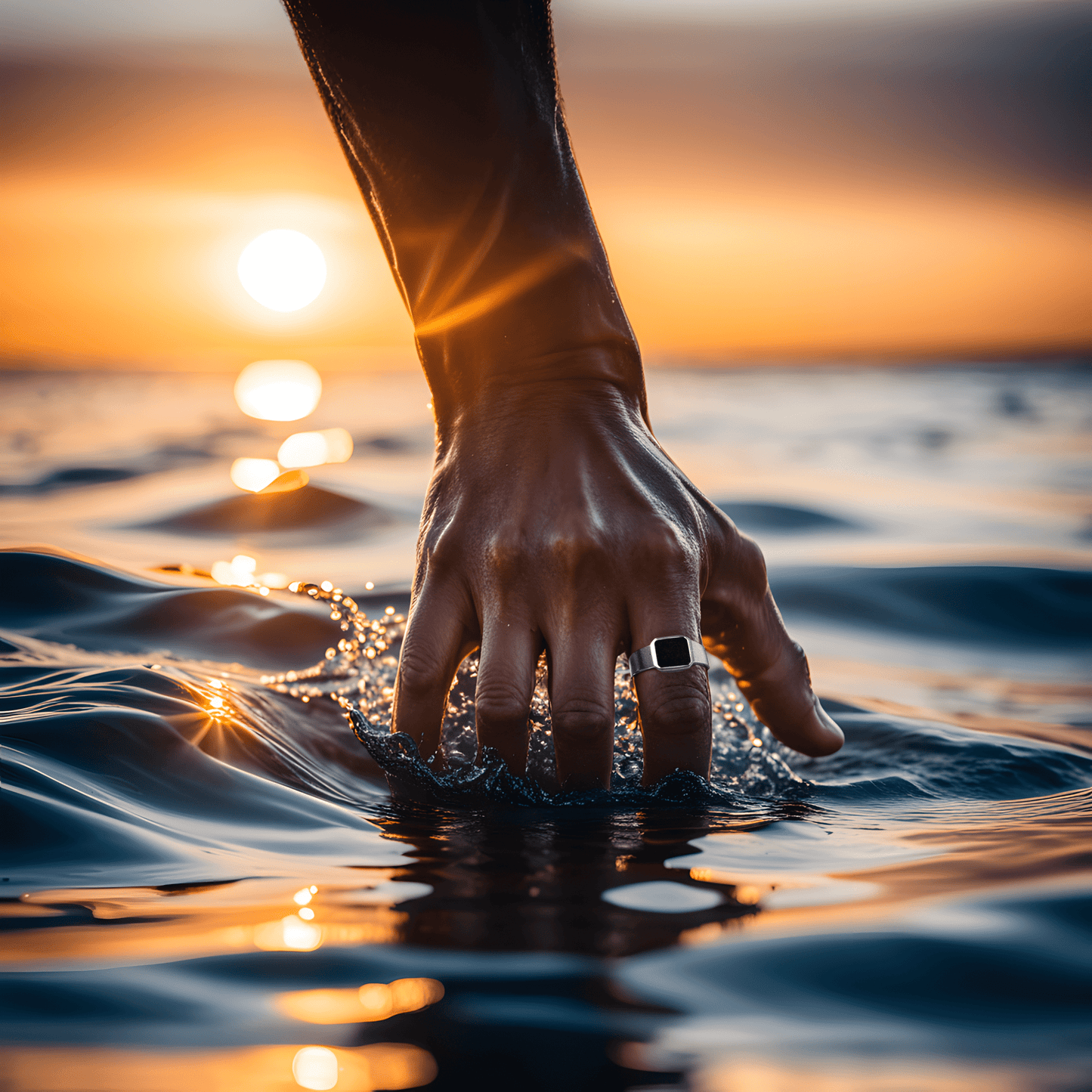 PERSONALIZED SILVER SIGNET RING - Forge & FoundryringForge & Foundry
