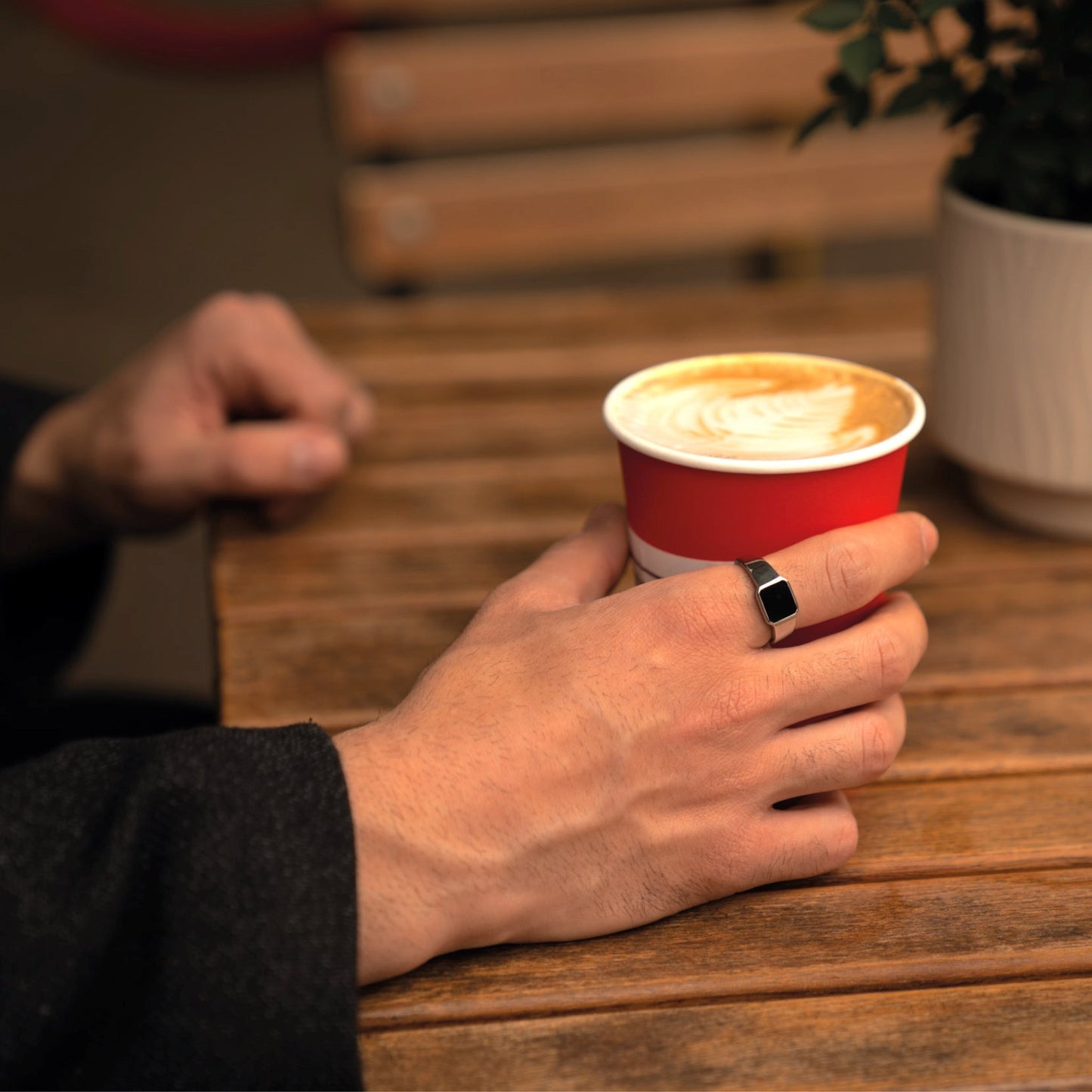 PERSONALIZED SILVER SIGNET RING - Forge & FoundryringForge & Foundry