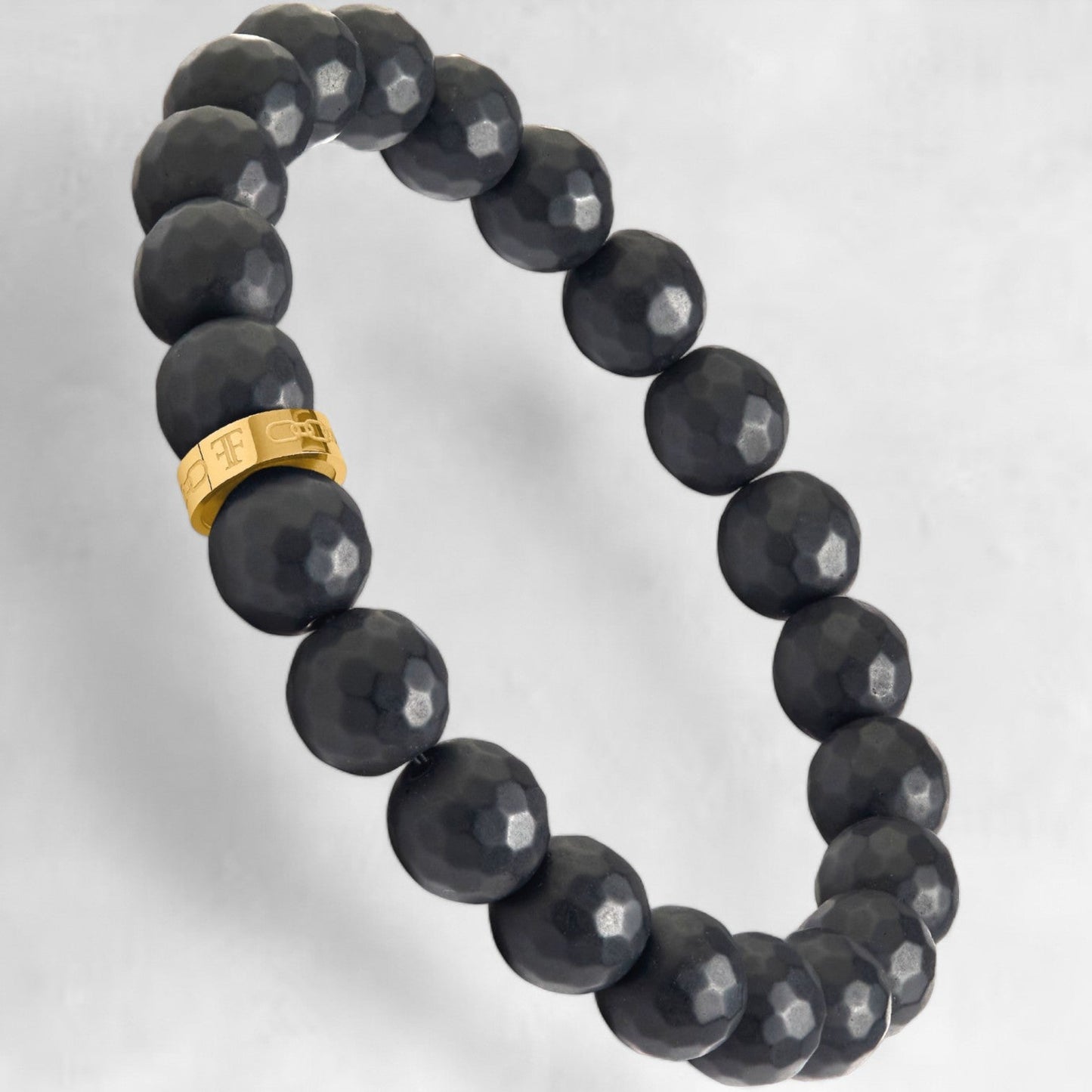 PINDAR [10MM FACETED BEAD - GOLD] - Forge & FoundryBeadForge & Foundry