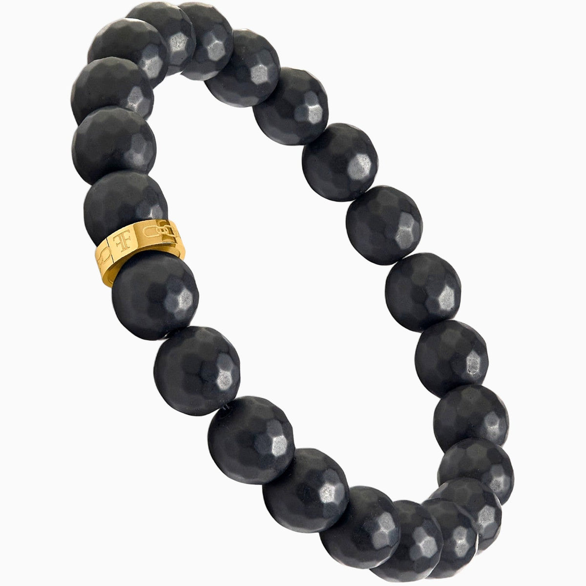 PINDAR [10MM FACETED BEAD - GOLD] - Forge & FoundryBeadForge & Foundry