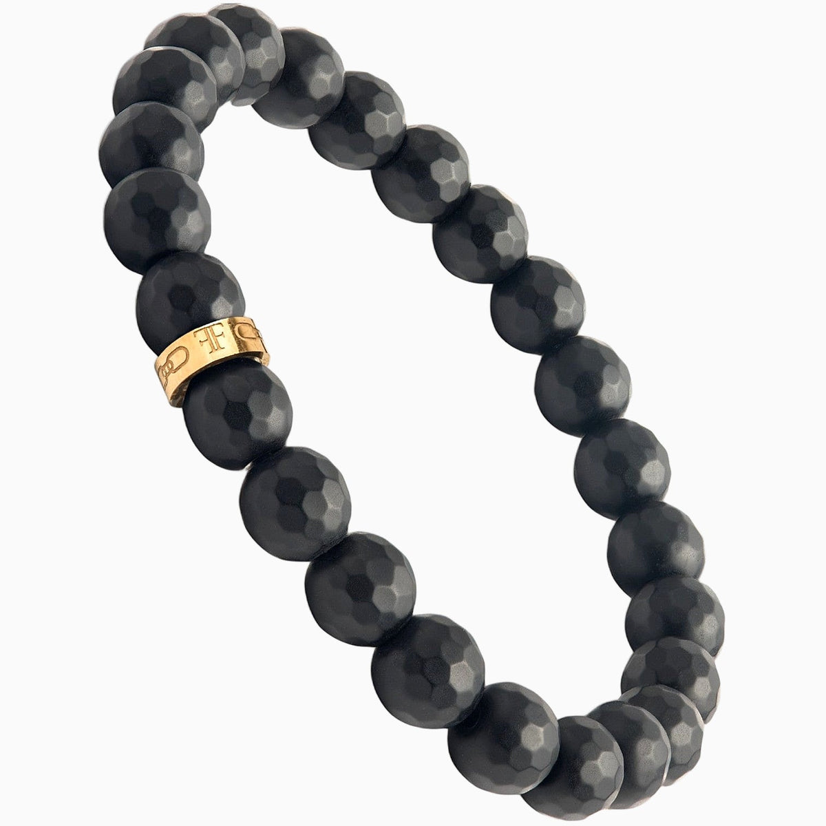 PINDAR [8MM FACETED BEAD - GOLD] - Forge & FoundryBeadForge & Foundry