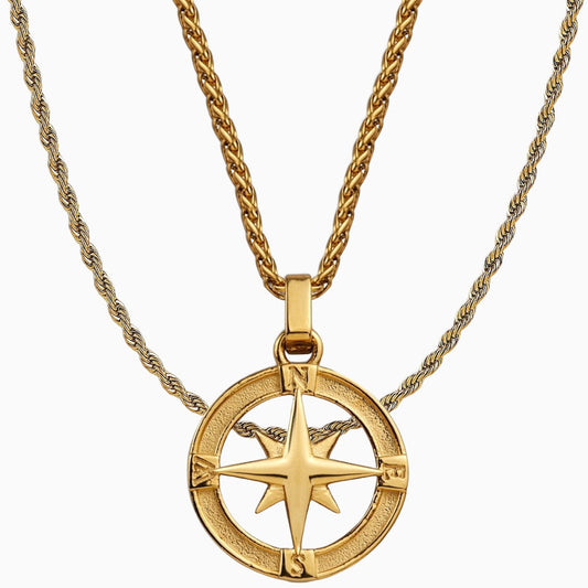 POLARIS AND MARTEL (GOLD) - Forge & FoundryNecklaceForge & Foundry