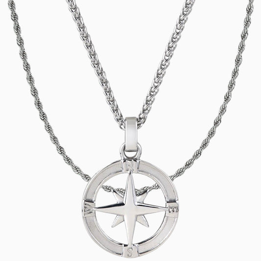 POLARIS AND MARTEL (SILVER) - Forge & FoundryNecklaceForge & Foundry