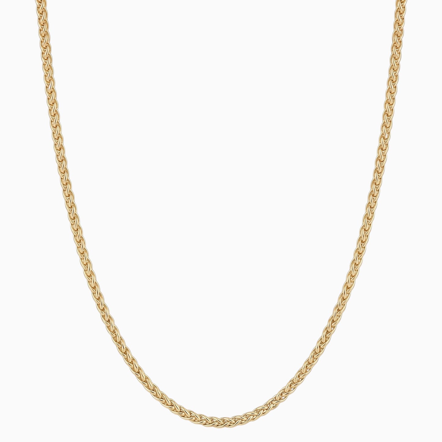 HATTON [MINIMALIST GOLD HELIX CHAIN]