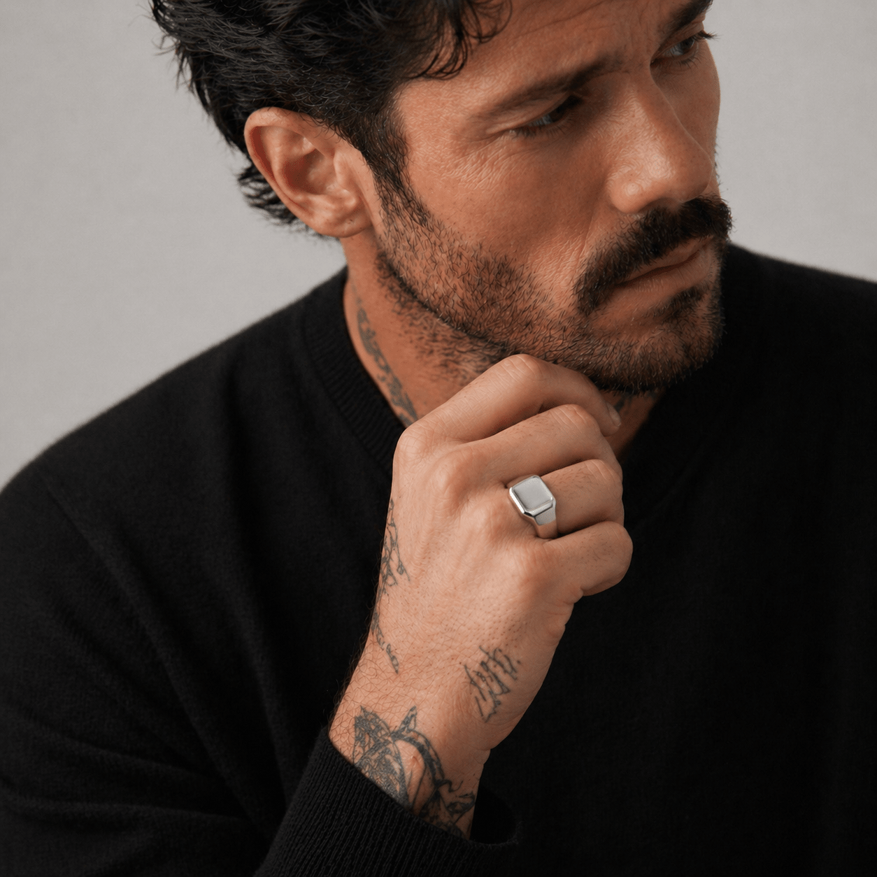 SILVER SIGNET RING - Forge & FoundryringForge & Foundry