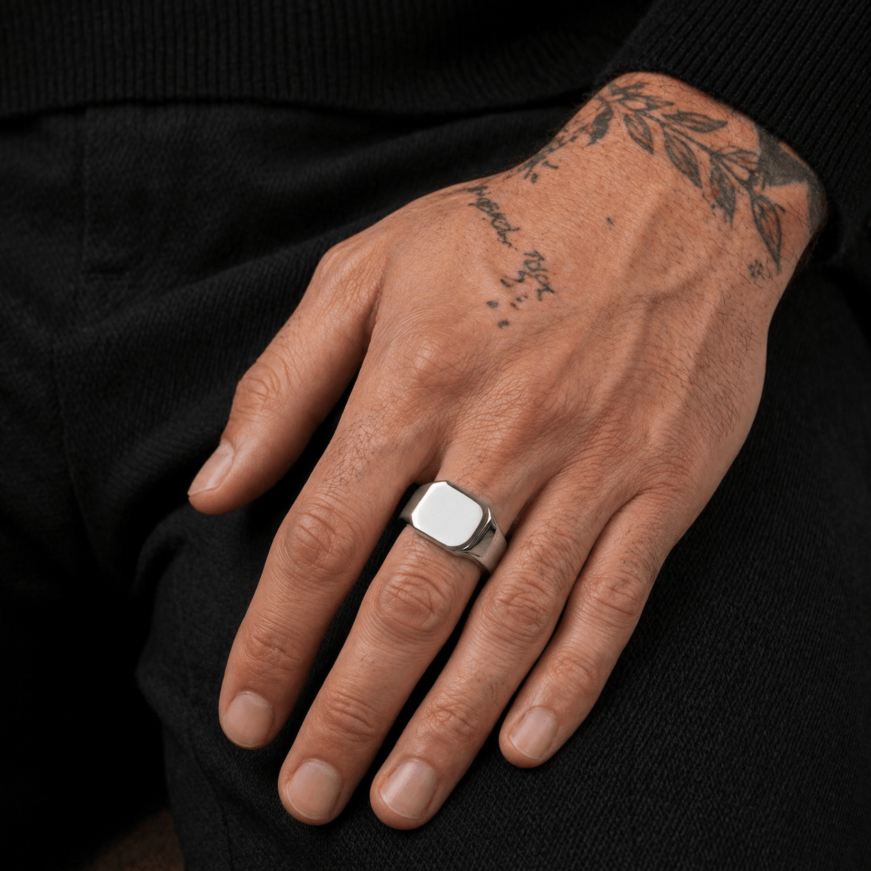 SILVER SIGNET RING - Forge & FoundryringForge & Foundry