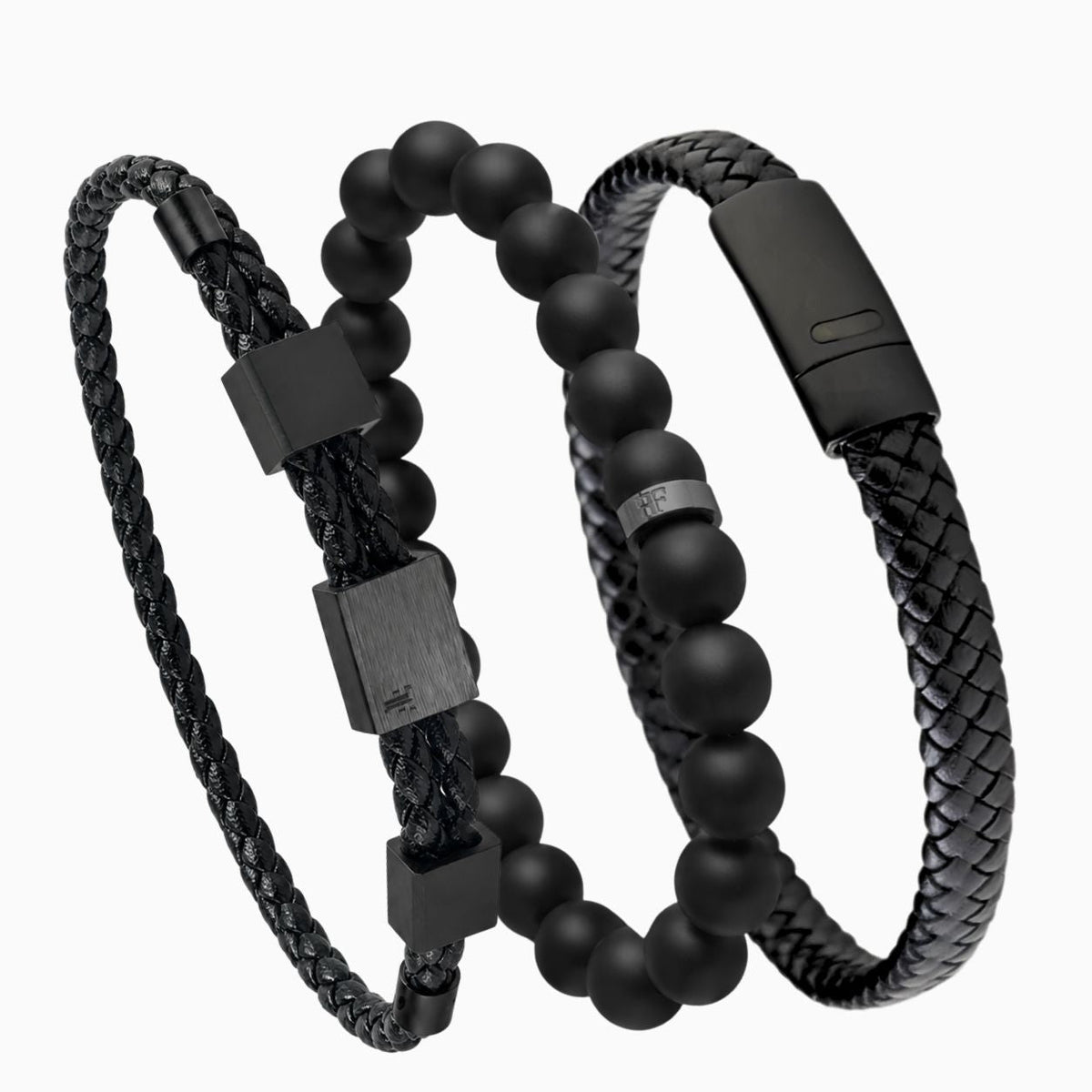 The Black Stack - Forge & FoundryNecklace/Bracelet SetForge & Foundry