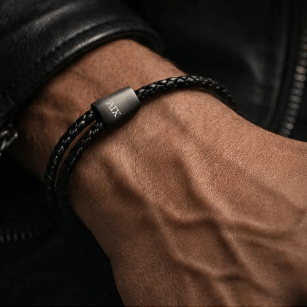 TRINITY [TWISTED ADJUSTABLE LEATHER - PERSONALIZED] - Forge & FoundryLeatherForge & Foundry