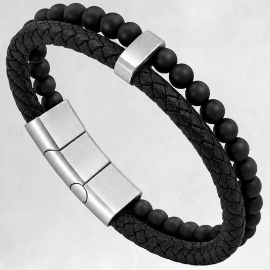 VALEN [LEATHER & BEAD] - Forge & FoundrybraceletForge & Foundry