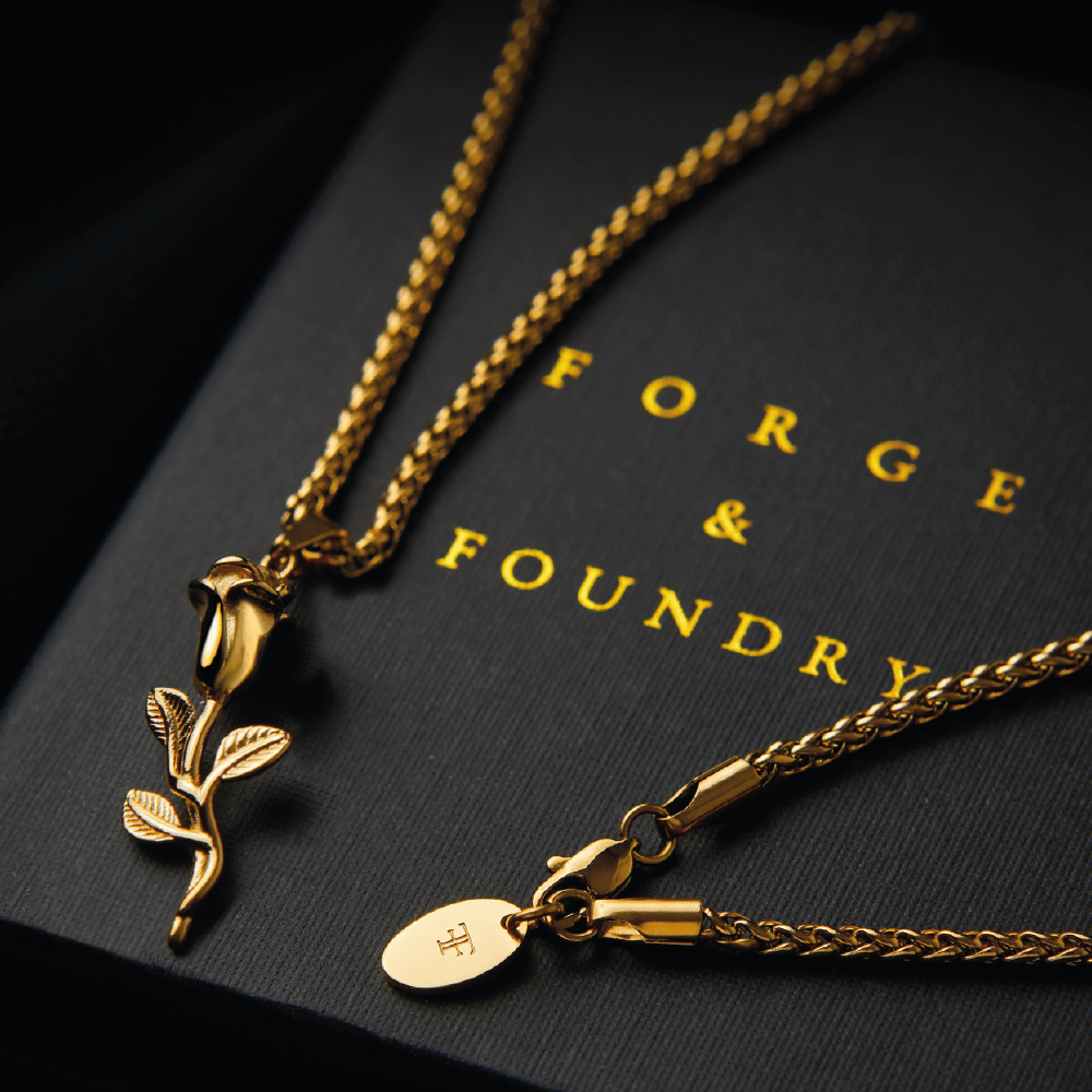 VALOR [925 SILVER ROSE - GOLD] - Forge & FoundryPendantForge & Foundry