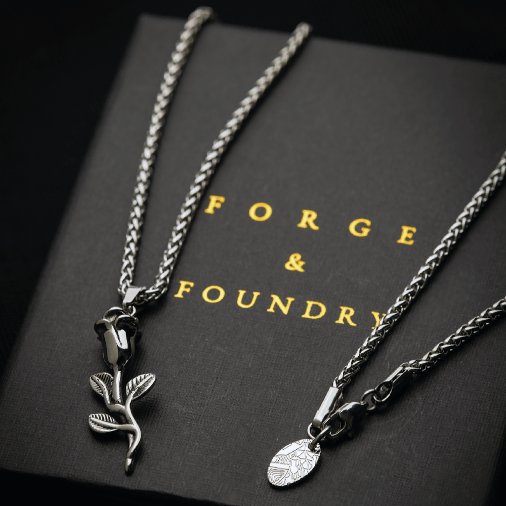 VALOR [925 SILVER ROSE] - Forge & FoundryPendantForge & Foundry