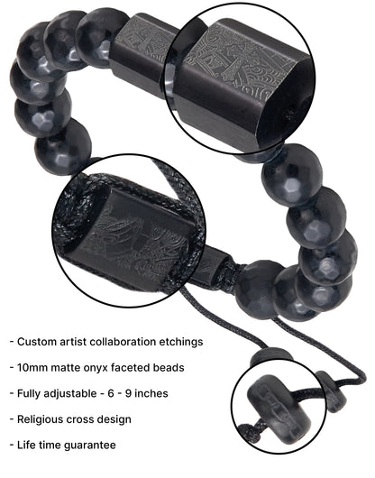 Adjustable Bead Bracelet "AVALON"