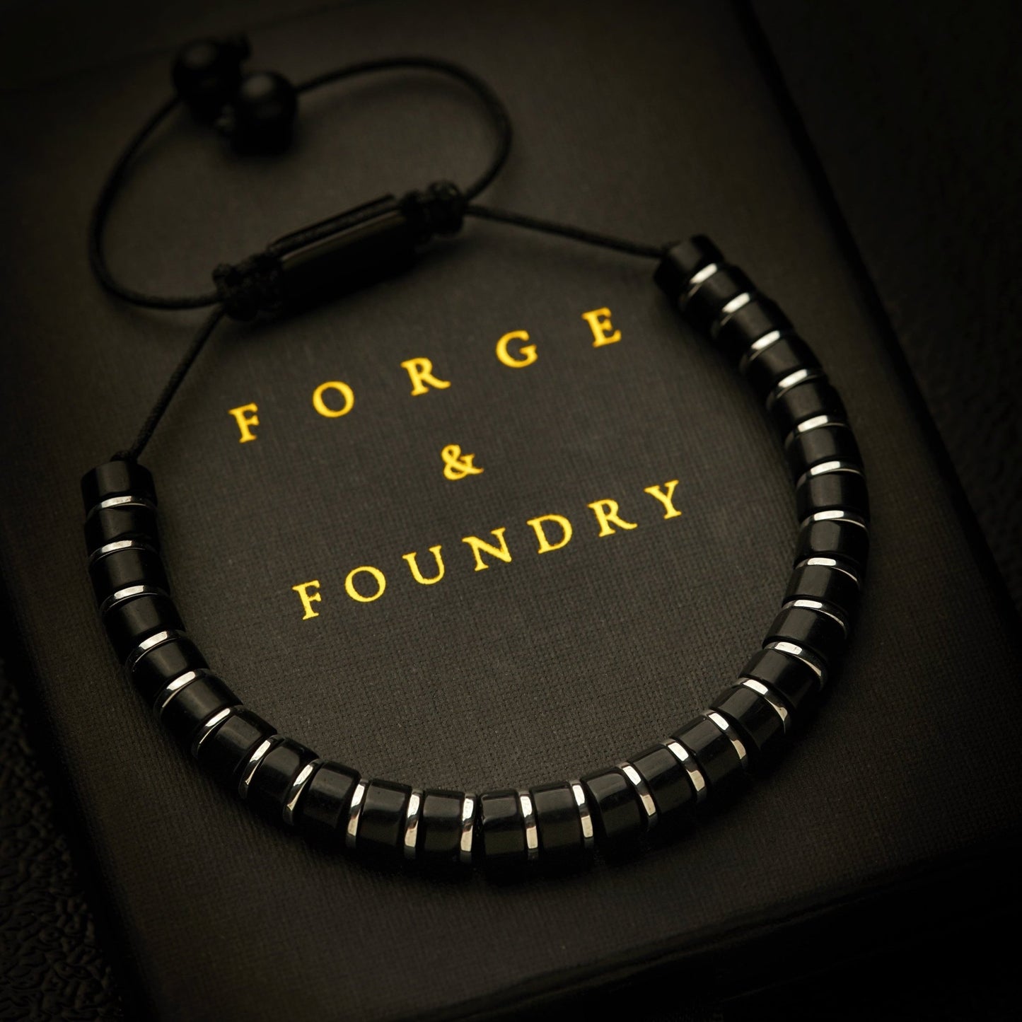 CURZON [6MM ADJUSTABLE ONYX] - Forge & FoundryBeadForge & Foundry