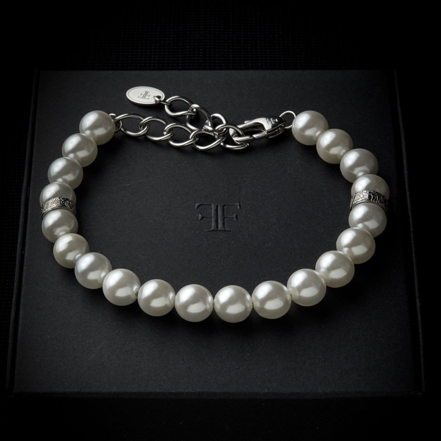 MARLOW [PEARL BRACELET - SILVER] - Forge & FoundryPearlForge & Foundry